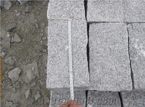 New G603 Very Rough Picked Paver, New G603granite Cube Stone & Pavers