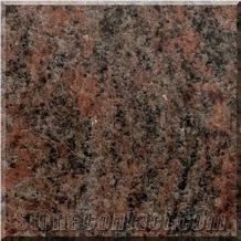 China Multicolor Red Granite Tiles, Slabs, Bathroom Countertop