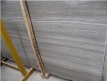 Grey Wood Vein Marble Slabs & Tiles, Grey Wood Grain Marble Slabs & Tiles