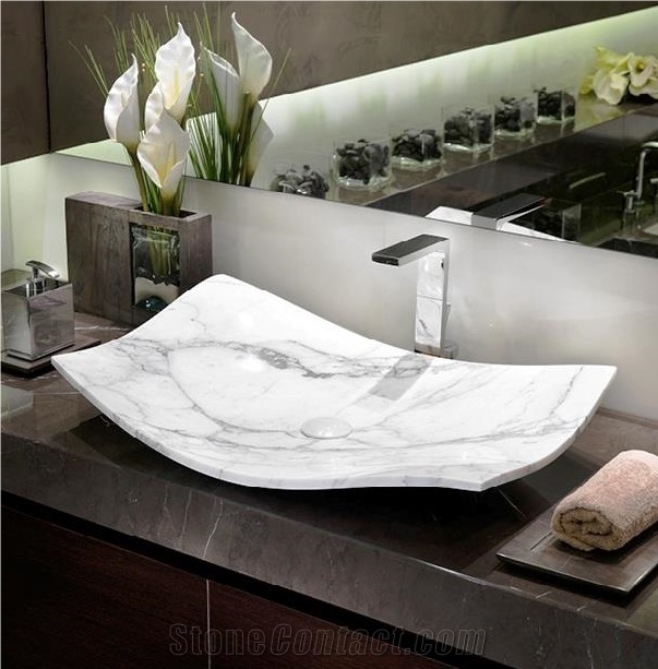 Marble Bathroom Sink, Nestos Greece Marble Sinks & Basins