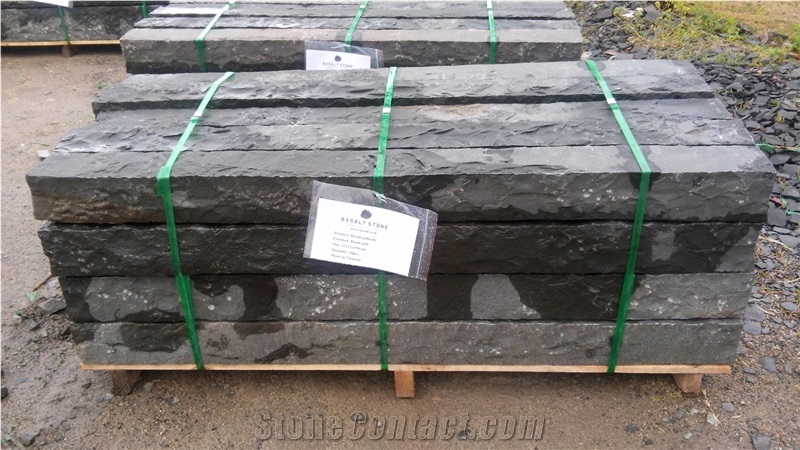 Grey Basalt Palisade, Grey Viet Nam Basalt Garden Rock Stone