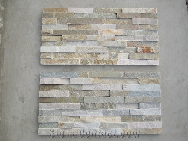 Yellow Culture Slate for Stone, Yellow Slate Cultured Stone