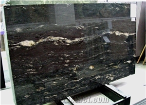 Black Cosmic Granite Tiles&Slabs,Brazilian Black Granite Walling and Flooring