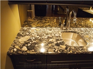 Black Marinace Granite Kitchen Countertops,Brazilian Black Granite Kitchen Worktops