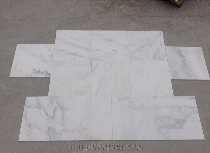 China Oriental White Marble Mosaic Supplier Rectangle White Marble Nvot-W0026