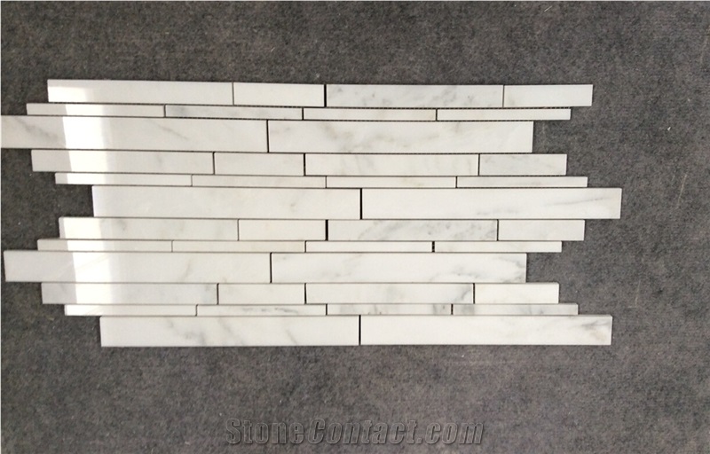 China Oriental White Mosaic Supplier Nvot-W0045