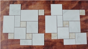 China Oriental White Mosaic Supplier Square/Rectangle White Nvot-W0069