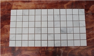 China Oriental White Mosaic Supplier Square White Nvot-W0072