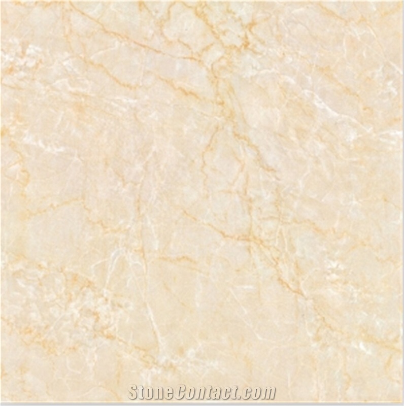 Cream Marfil Mb6103 600x600mm Glazed Polished Tile