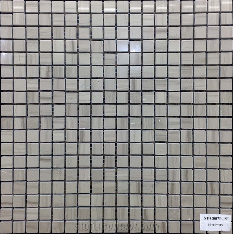 High Quality China Athens Grey Mosaic Manufacturer 10x15mm St-G007p-15