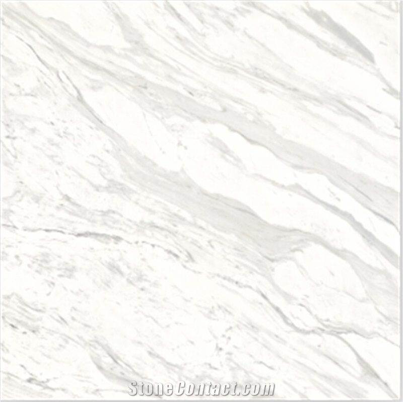 Volakas White Marble Porcleain Tile M80p112b 600x600mm 600x600mm