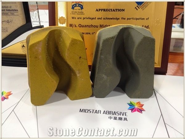 S Shape Synthetic Polishing Abrasive for Marble,New Technology