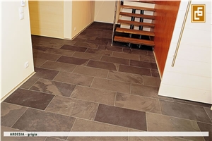 Ardesia Grigia - Cinza Ardosia Brazil Grey Slate Floor Tiles