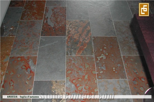 Ferrugem Slate Floor Tiles