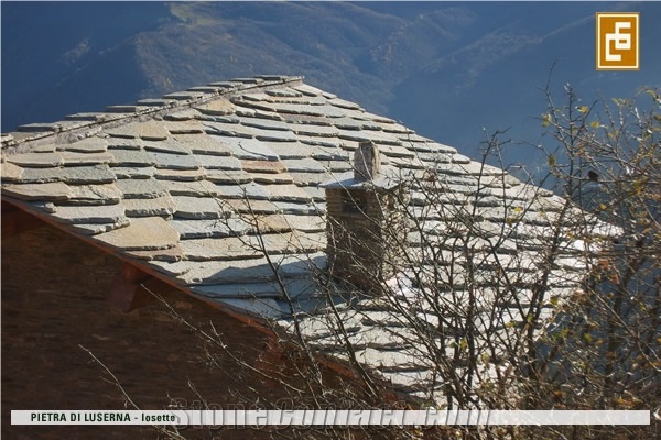 Pietra Di Luserna Gialla Roof Covering Tiles