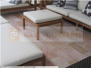 Rosa Oriente Quartzite Floor Tiles