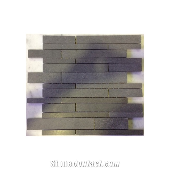 China Honed Bluestone Slabs&Tiles&Pavers/Black Basalt/Kerbstone/Lava Stone Basaltina /Basalto /Inca Grey for Walling Flooring,Cladding