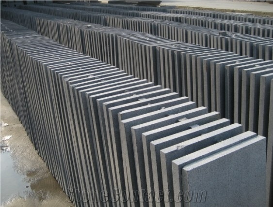 Flamed G654 Tiles&Slabs / China Grey Granite / Graphite Grey / Pangdan Dark / Ash Grey for Walling and Flooring