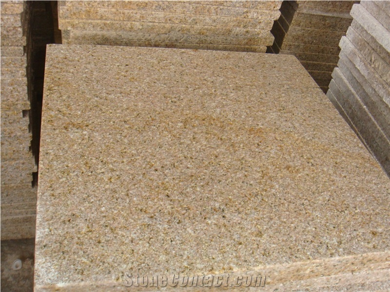 G682/Honey Jasper /Golden Sun /Golden Desert/Granite/China/Tiles&Slabs/Walling/Paving/Flooring/Honed/Polished/Flamed