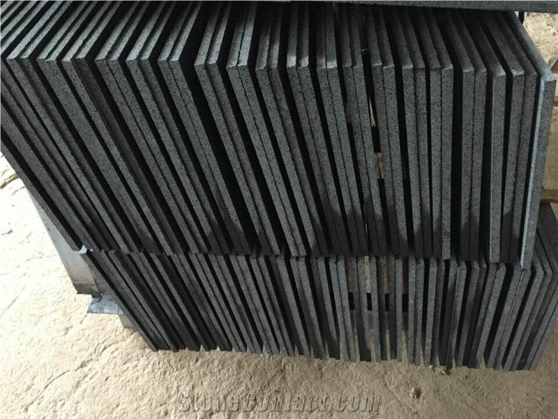 Hainan Black Basalt Tiles&Slabs Honed,China Black Basalt for Walling ,Flooring,Interior&Exterior Decoration