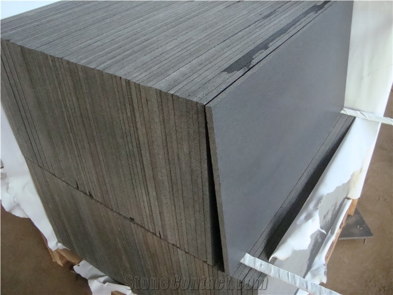 Hainan Black Basalt Tiles & Slabs, Honed Dark Bluestone, China Black Basalt for Walling, Flooring,Interior & Exterior Decoration