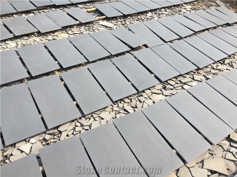 Hainan Grey Basalt/Basaltina/Lava Stone/Tiles&Slabs/Walling/Polished/Honed/