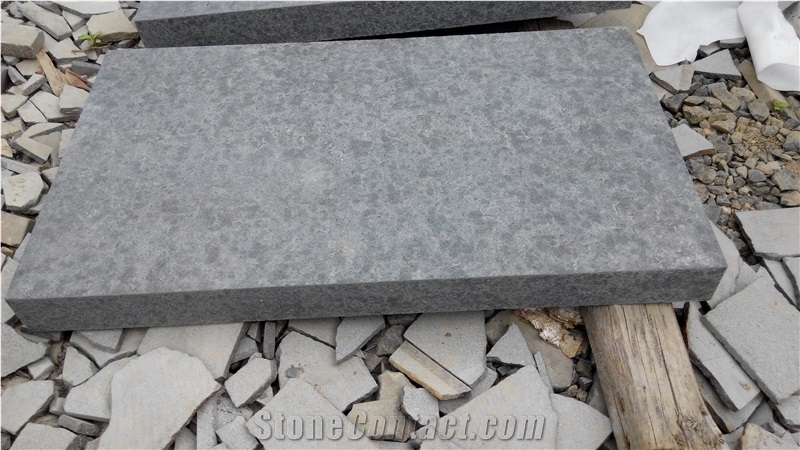 Hainan Grey Basalt Grey Andesite/Basalt Stone/Honed Andesite/Flamed Andesite/Wall, Floor Covering Tiles