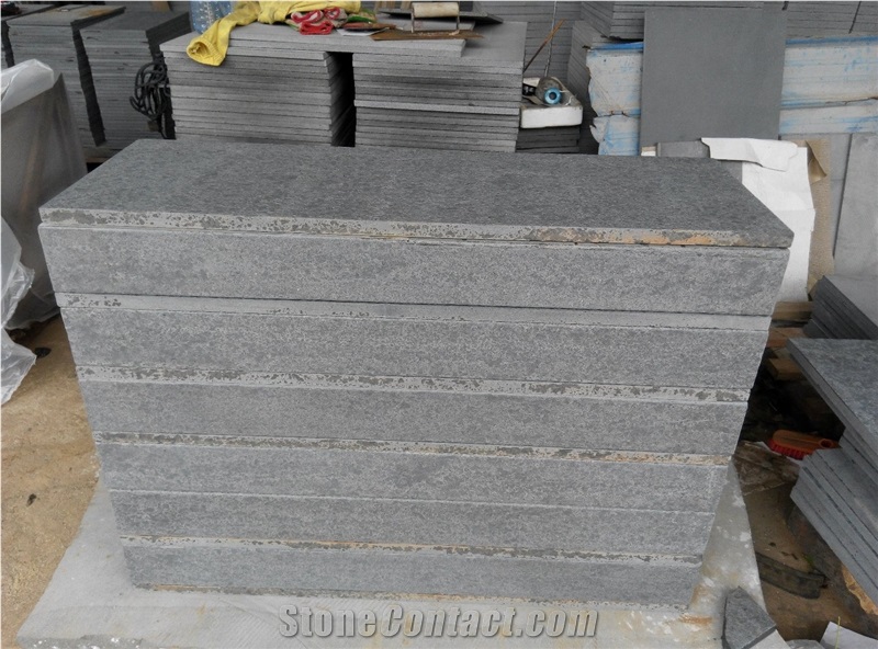 Hainan Grey Basalt Grey Andesite/Basalt Stone/Honed Andesite/Flamed Andesite/Wall, Floor Covering Tiles