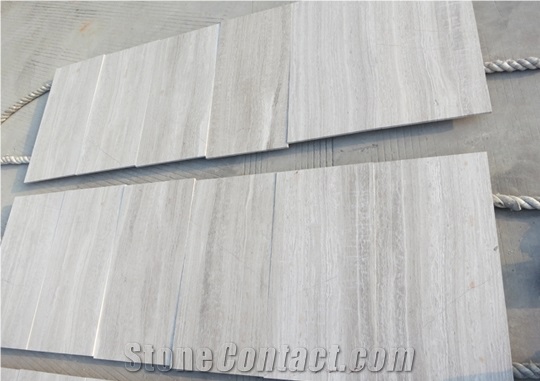 White Wooden Grainy Marble ,White Wood Vein ,China White Marble Tiles&Slabs for Walling and Flooring