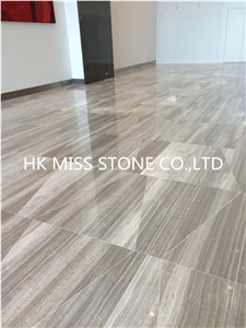 Grey Wood Slabs&Tiles&Quarry,China Wooden Marble,Cut-To-Size Grey Wooden