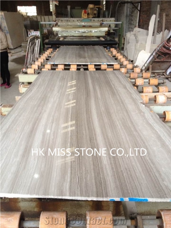 Polished Wooden White,China White Wood Marble Slabs/Tiles/Cut-To-Size,Biggest Supplier,Wholesaler,Quarry,Owner