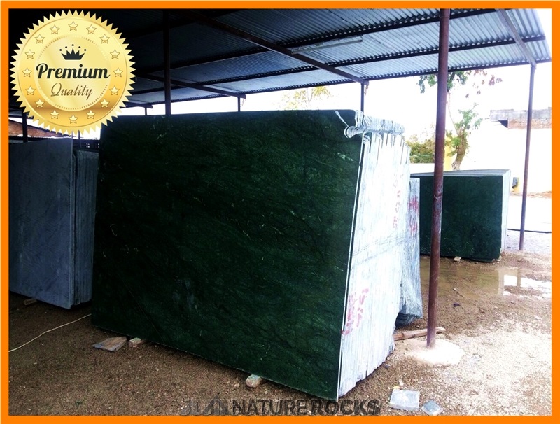 Indian Green Marble Slabs, Green Marble Tiles