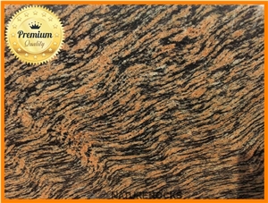 Tiger Skin Granite tiles & slabs,  yellow granite flooring tiles, walling tiles