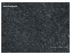 Black Pearl Granite Tiles & Slabs, Black India Granite