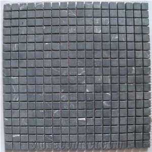 Black Marble Mosaic,Tumbled Stone Mosaic