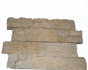 Cement Cultured Stone Ir26,Yellow Stone Wall Cladding