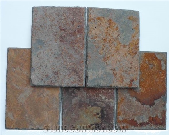 Multicolor Roof Tiles Ir03, China Multicolor Slate Roof Tiles