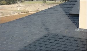 Natural Slate Roof Tiles Ir08,Shaanxi Black Slate, China Black Slate Roof Tiles