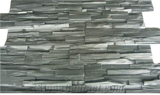 Wall Cladding Ic14,China Grey Slate Cultured Stone