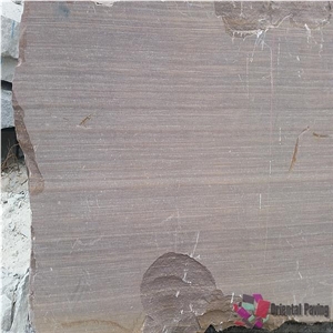 Purple Wooden Sandstone from China