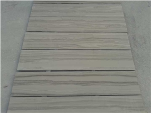 Hot Sale Chinese White Marble Wood Wave White Serpeggianto