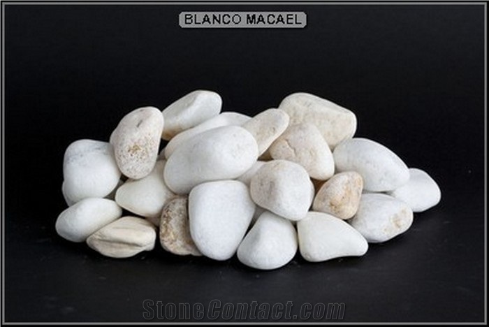 Blanco Macael Marble Pebble & Gravel