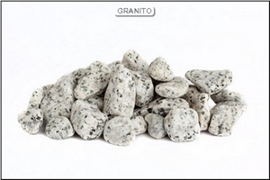 Granito, White Granite Pebble & Gravel