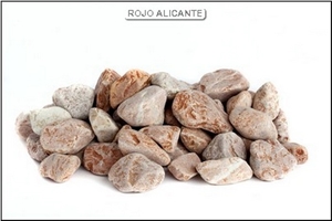 Rojo Alicante Marble Pebble & Gravel