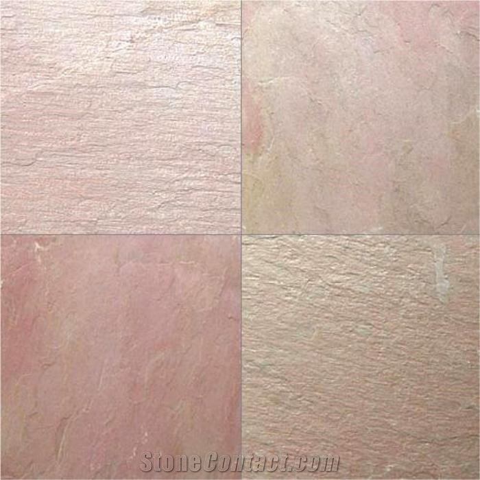 Pink Limestone Tiles & Slabs, Pink Indian Limestone
