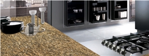 New Venetian Gold Granite Tiles & Slab, Yellow Brazil Granite Tiles & Slab