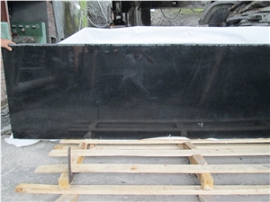 China High Quality Black Basalt , Pearl Black, G684 Polished Counter-Top, Long Slabs, Stairs, Tiles, Cut to Size