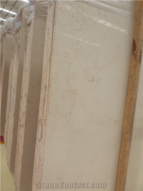 Hot Sell Verona Cream Marble Slabs&Tiles, Big Slabs in Stock, Special Sales Price, Supply Spot Goods on the Long-Terms Basis,Thickness 16-17mm, Marble Wall& Floor Covering Tile
