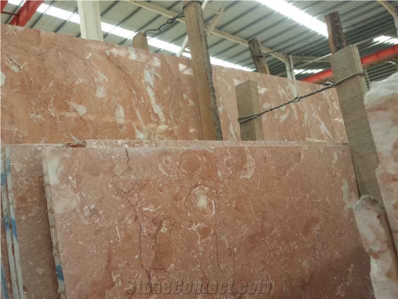 Turkey Pink Marble Rosa Tea Slabs&Tiles, Classical Pink Marble Big Slabs, Thickness 17mm, Ready Slabs, Sell at Reduced Price