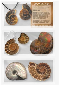 Ammonites Precious Stone Bracelets